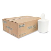 Morcon Paper Center Pull Paper Towels, 2 Ply, Continuous Roll Sheets, 450 ft, White MOR C6600